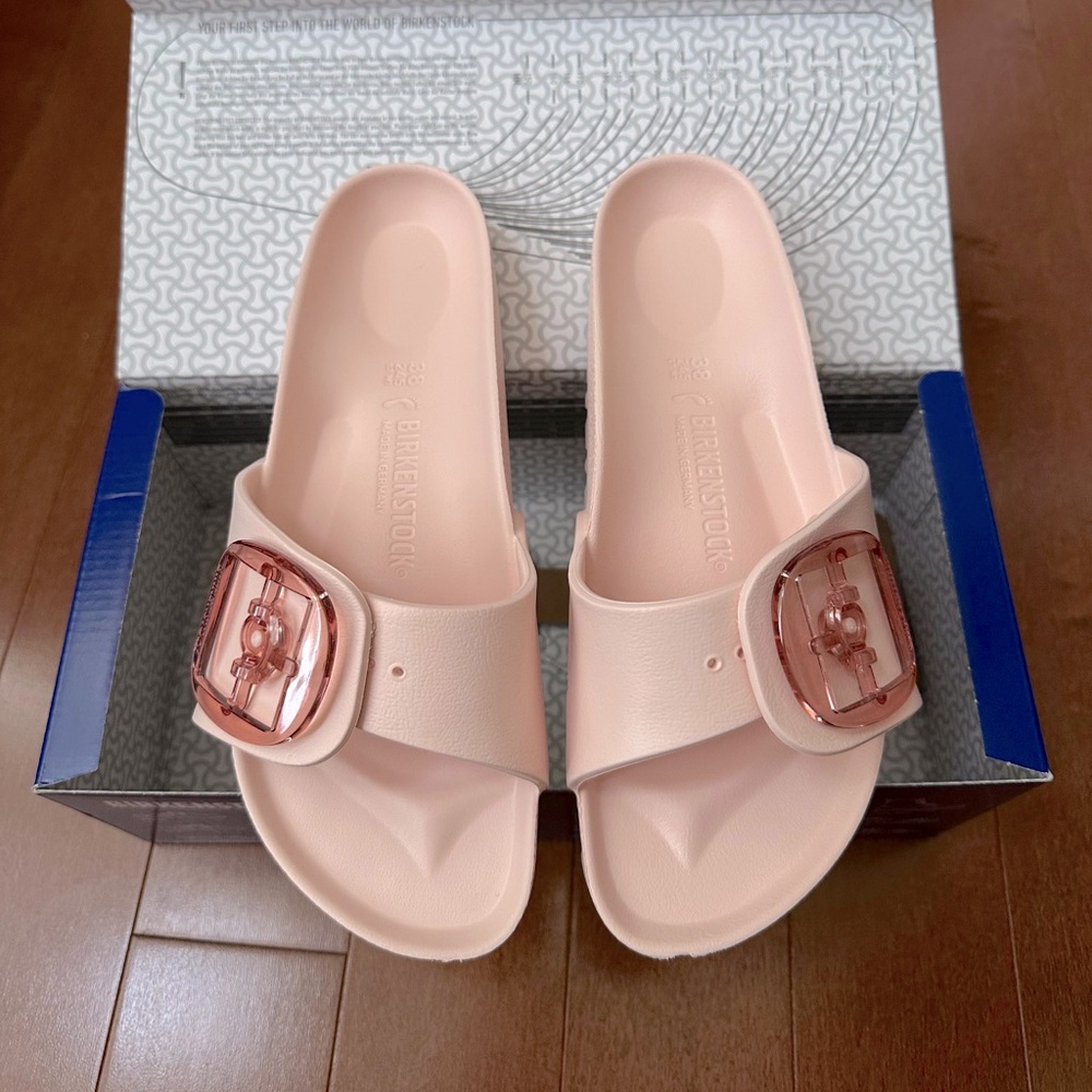 Birkenstock Madrid Big Buckle EVA - Light Rose - Picture 1 of 6